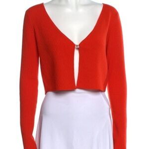 Reformation Angel Cashmere Cropped Cardigan